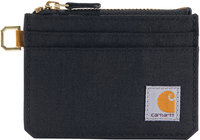 Carhartt Nylon Duck Zipper,  wallet,  color: Black,  size: One Size