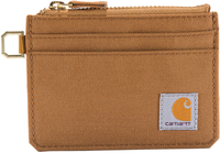 Carhartt Nylon Duck Zipper,  wallet,  color: Light Brown,  size: One Size