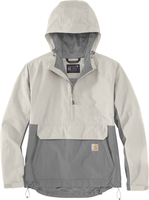 Carhartt Packable,  textile jacket women,  color: Light Grey/Grey,  size: XS
