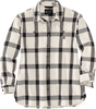 Carhartt Plaid,  blouse/jacket women,  color: Light Grey/Grey (W03),  size: L