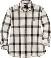 Carhartt Plaid,  blouse/jacket women,  color: Light Grey/Grey (W03),  size: L