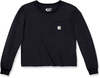 Carhartt Pocket,  sweatshirt women,  color: Black,  size: XL
