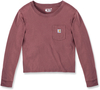 Carhartt Pocket,  sweatshirt women,  color: Light Red,  size: XL