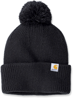 Carhartt Pom-Pom,  beanie,  color: Black,  size: One Size