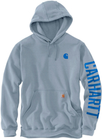 Carhartt Rain Defender C Graphic,  hoodie,  color: Light Blue,  size: XL