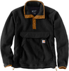 Carhartt Relaxed Fit,  fleece pullover,  color: Black,  size: XL
