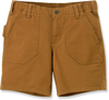 Carhartt Rugged Flex Canvas Work,  shorts women,  color: Light Brown,  size: W6