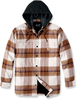 Carhartt Rugged Flex Flannel Fleece,  textile jacket,  color: Light Brown/Beige/Black,  size: XL