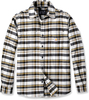 Carhartt Rugged Flex™ Flannel Plaid,  shirt,  color: White/Black/Yellow,  size: L