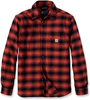 Carhartt Rugged Flex Flannel,  shirt,  color: Red/Black,  size: M