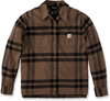Carhartt Rugged Flex Flannel,  shirt women,  color: Brown/Black,  size: XL