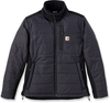 Carhartt Rugged Flex Insulated,  textile jacket,  color: Black,  size: XS