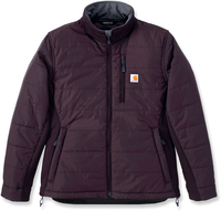 Carhartt Rugged Flex Insulated,  textile jacket,  color: Dark Red,  size: L