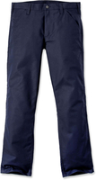 Carhartt Rugged Professional Canvas,  textile pants,  color: Dark Blue,  size: W42/L32