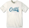 Carhartt Script Graphic,  t-shirt,  color: White/Blue,  size: S