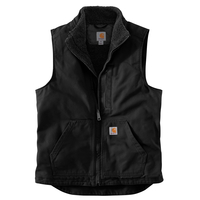 Carhartt Sherpa,  vest,  color: Black,  size: M