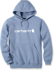 Carhartt Signature Logo,  hoody,  color: Light Blue (Skystone),  size: XXL