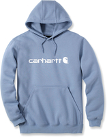 Carhartt Signature Logo,  hoody,  color: Light Blue (Skystone),  size: XXL