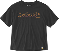 Carhartt Tencel™ Fiber Series Loose-Fit,  t-shirt,  color: Black/Brown,  size: M