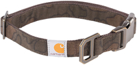 Carhartt Tradesman Camo,  dog collar,  color: Brown/Black,  size: L