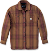 Carhartt Twill Plaid,  shirt women,  color: Light Brown/Light Red,  size: S
