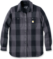 Carhartt Twill,  shirt/textile jacket women,  color: Black/Grey,  size: XL