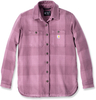 Carhartt Twill,  shirt/textile jacket women,  color: Pink,  size: L