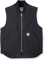 Carhartt V01 Firm Duck,  vest,  color: Black,  size: XL