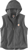 Carhartt Washed Duck-Fleece,  vest,  color: Grey,  size: XL