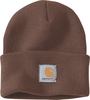 Carhartt Watch Cuffed,  beanie,  color: Dark Brown (B80),  size: One Size