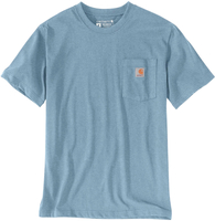 Carhartt Workwear K87 Pocket,  t-shirt,  color: Blue (Hf1),  size: XXL