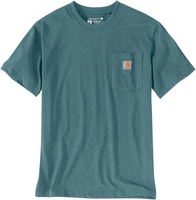 Carhartt Workwear K87 Pocket,  t-shirt,  color: Blue (Marine),  size: L