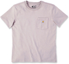 Carhartt Workwear Pocket,  t-shirt women,  color: Light Grey (Mink),  size: M