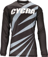 Cycra Tiger,  jersey,  color: Black/Light Grey,  size: XXL