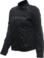 Dainese Air Frame 3,  textile jacket women,  color: Black/White,  size: 40