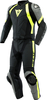 Dainese Avro 4,  leather suit 2pcs.,  color: Matt-Black/Matt-Black/White,  size: 128
