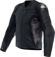 Dainese Avro 5,  leather jacket,  color: Black/Dark Grey,  size: 46