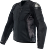 Dainese Avro 5,  leather jacket,  color: Black/Dark Grey,  size: 48