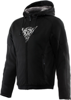 Dainese Bovisa,  zip hoodie,  color: Black/White,  size: 60