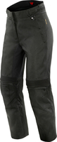 Dainese Campbell,  textile pants women D-Dry,  color: Black/Black,  size: 50