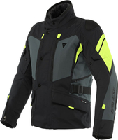 Dainese Carve Master 3,  textile jacket Gore-Tex,  color: Black/Dark Grey/Neon-Yellow,  size: 44