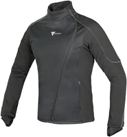Dainese D-Mantle Fleece WS,  functional jacket,  color: Black/Black/Grey,  size: L