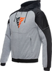 Dainese Daemon-X Safety,  textile jacket,  color: Light Grey/Black/Neon-Red,  size: 56