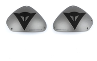 Dainese DETS,  shoulder plates,  color: Silver/Black,  size: One Size