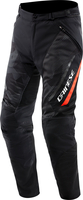 Dainese Drake 2 Super Air,  textile pants,  color: Black/Grey/Neon-Red,  size: 48
