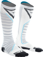 Dainese Dry Long,  socks,  color: White/Grey/Blue,  size: 45-47 EU