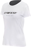 Dainese Essence Wordmark,  t-shirt women,  color: White/Black,  size: L