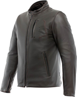 Dainese Fulcro,  leather jacket,  color: Dark Brown,  size: 48