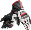 Dainese Full Metal 6,  gloves,  color: Black/White/Red,  size: M