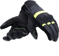 Dainese Fulmine,  gloves D-Dry,  color: Black/Neon-Yellow/Dark Grey,  size: L